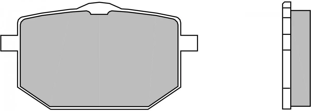 Brembo 07YA18SA Brake Pads Sinter Street 