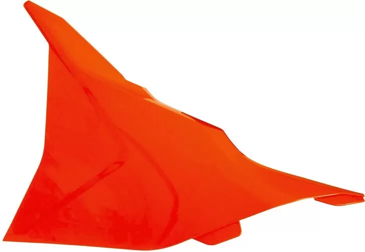 Rtech Left Air Box Side Panel Neon Orange SX 125-250-300 2023