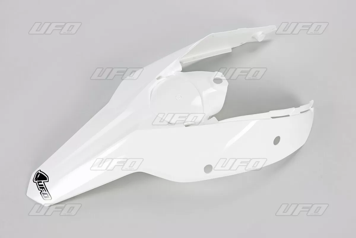 UFO Rear Fender with Side Panels White KTM SX-F 07-10
