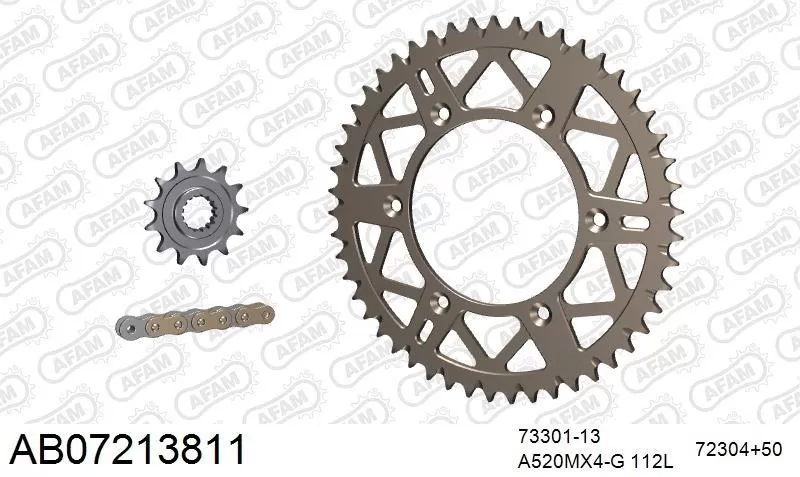 AFAM Chainset - Aluminium AB