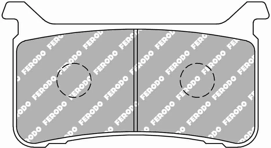 Ferodo FDB2300ST Brake Pads Sinter Grip Road ST