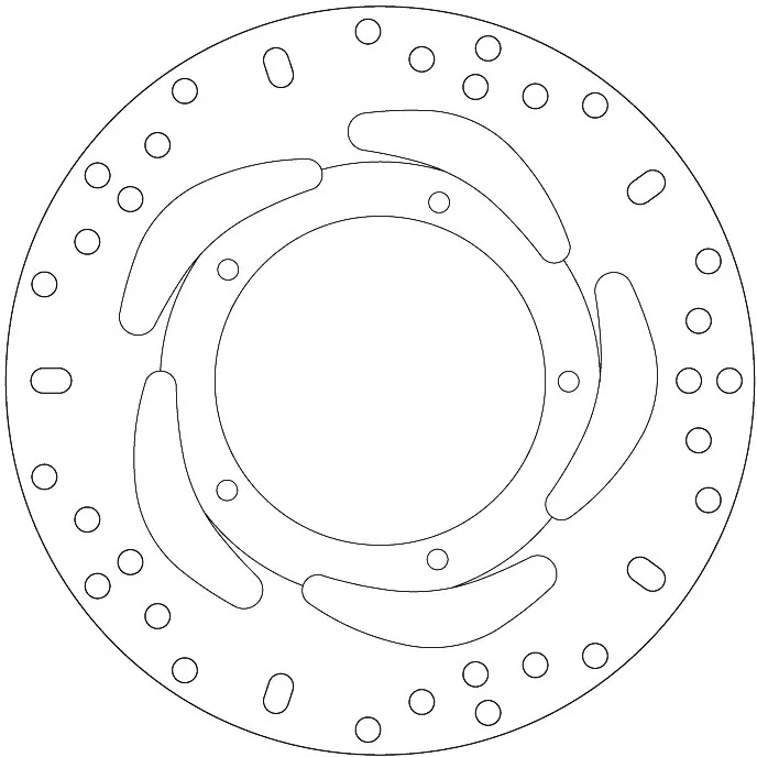 EBC Scooter Brake Disc MD9165D