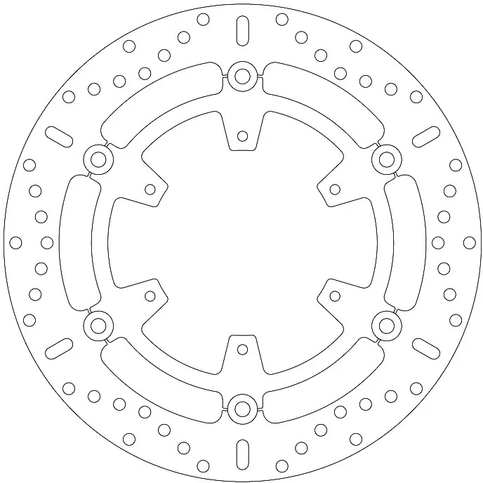 EBC Enduro and Moto-X Brake Disc MD6414D