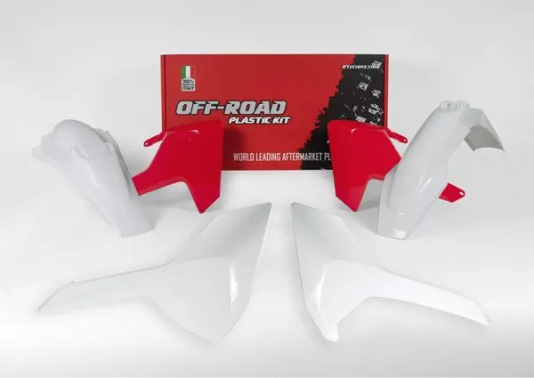 Rtech Plastics Kit Red/White