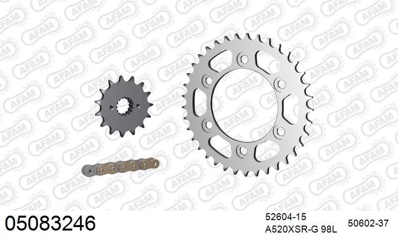 AFAM Chainset - Steel