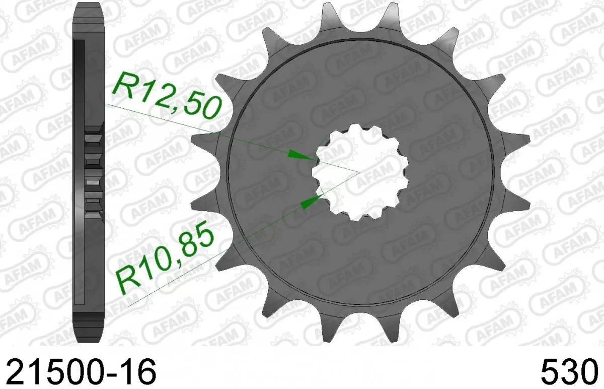 AFAM Sprocket Front 16T - 530