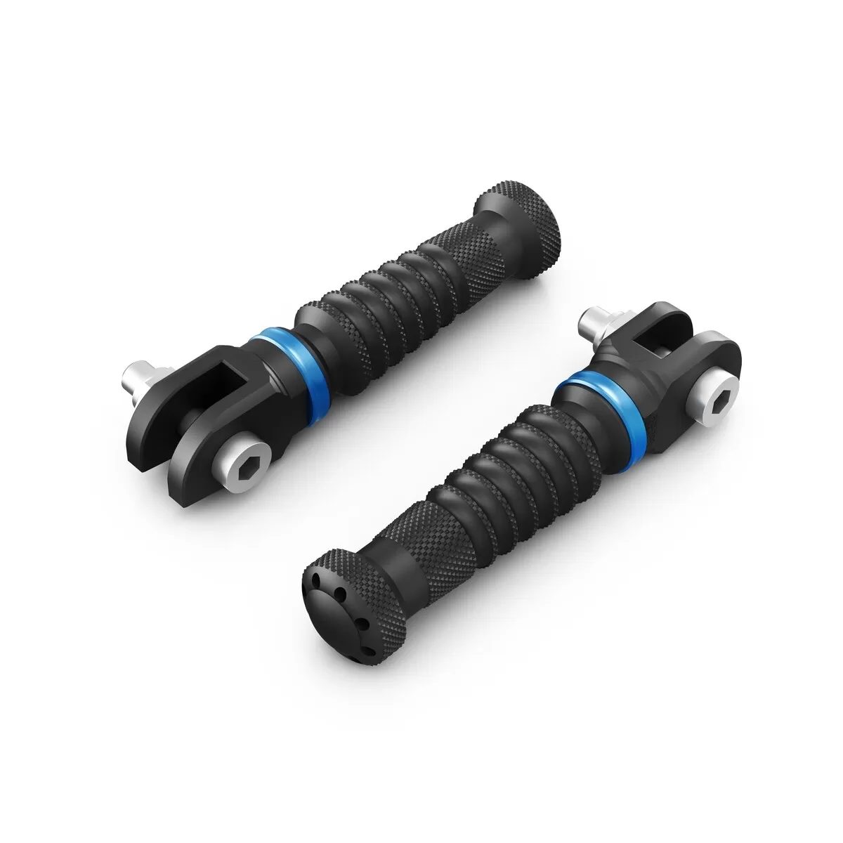 Yamaha Custom Footpegs Rider Blue