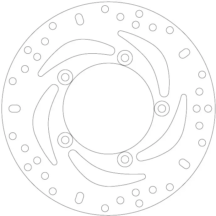 EBC Scooter Brake Disc MD9155D