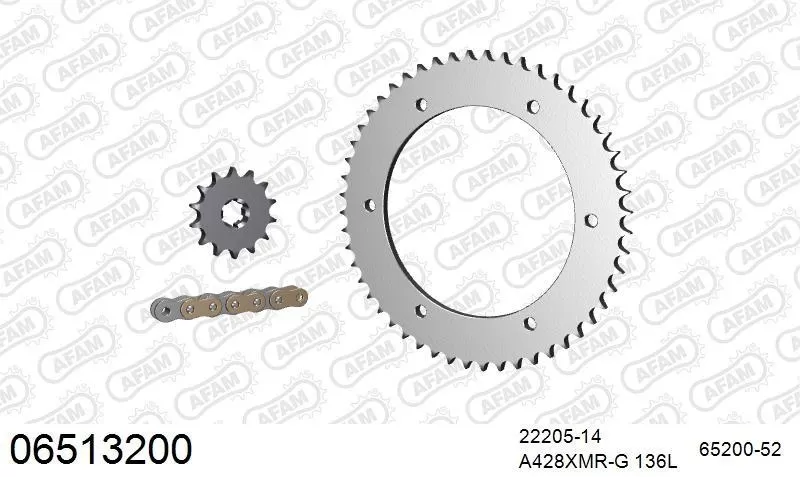AFAM Chainset - Steel