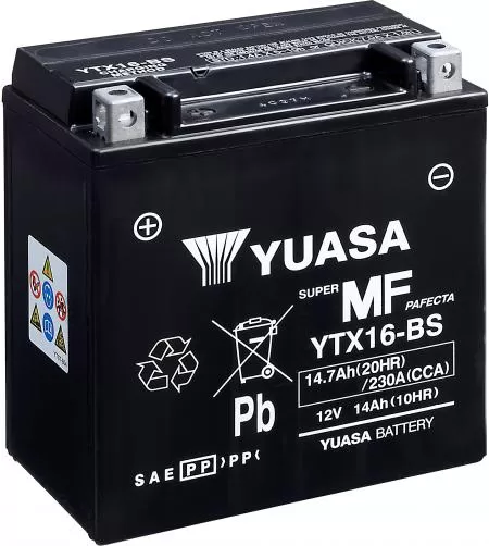 Yuasa Battery YTX16-BS