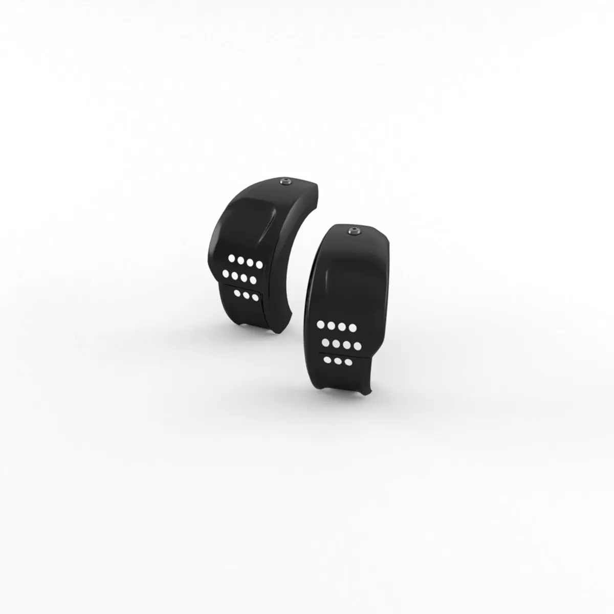 Triumph Air Intake Covers Black