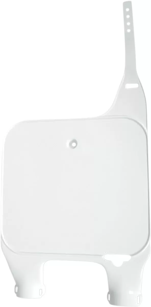 UFO Front Number Plate White Honda CR 90-94