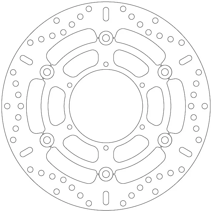 EBC Floating Round Brake Disc MD834X