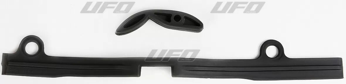 UFO Swingarm Chain Slider Black KTM 660 SMC/640 LC-4 SM KT03017#001