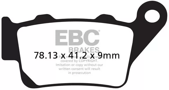 EBC Sintered R Brake Pads FA208R