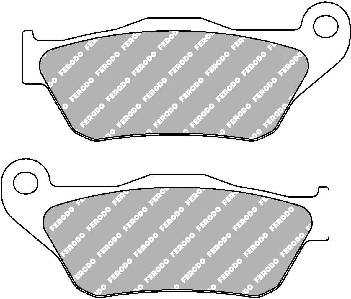 Ferodo FDB2208EF Brake Pads Eco-Friction EF