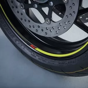 Suzuki Wheel Sticker Neon Yellow GSX-S 1000/750/125