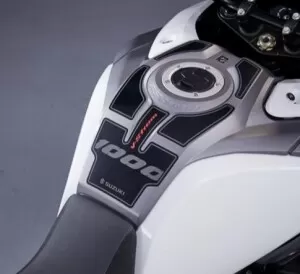 Suzuki Tank Protection Black/Red V-Strom DL 1000/XT