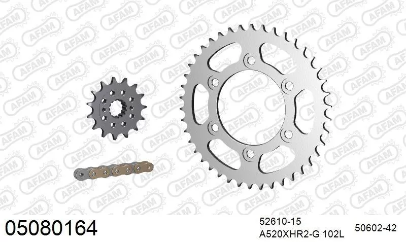 AFAM Chainset - Steel