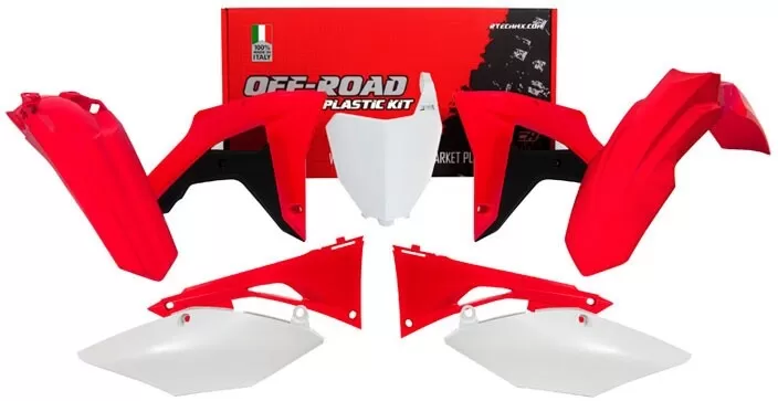Rtech 6-Piece Plastics Kit Honda OEM CRF 450