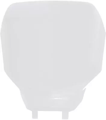 Rtech Front Number Plate White YZF 450 2023