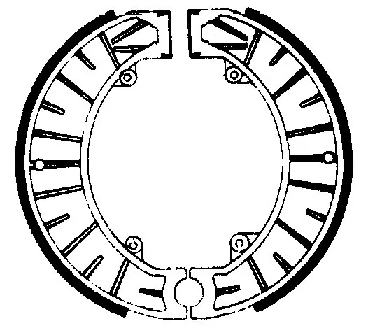 Ferodo FSB815 Brake Shoes 