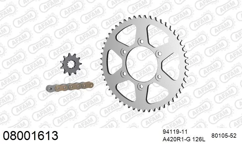AFAM Chainset - Steel