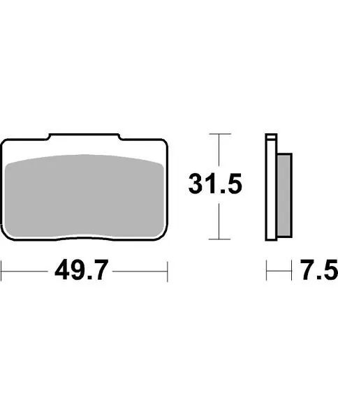 942LS BRAKE PADS SINTER