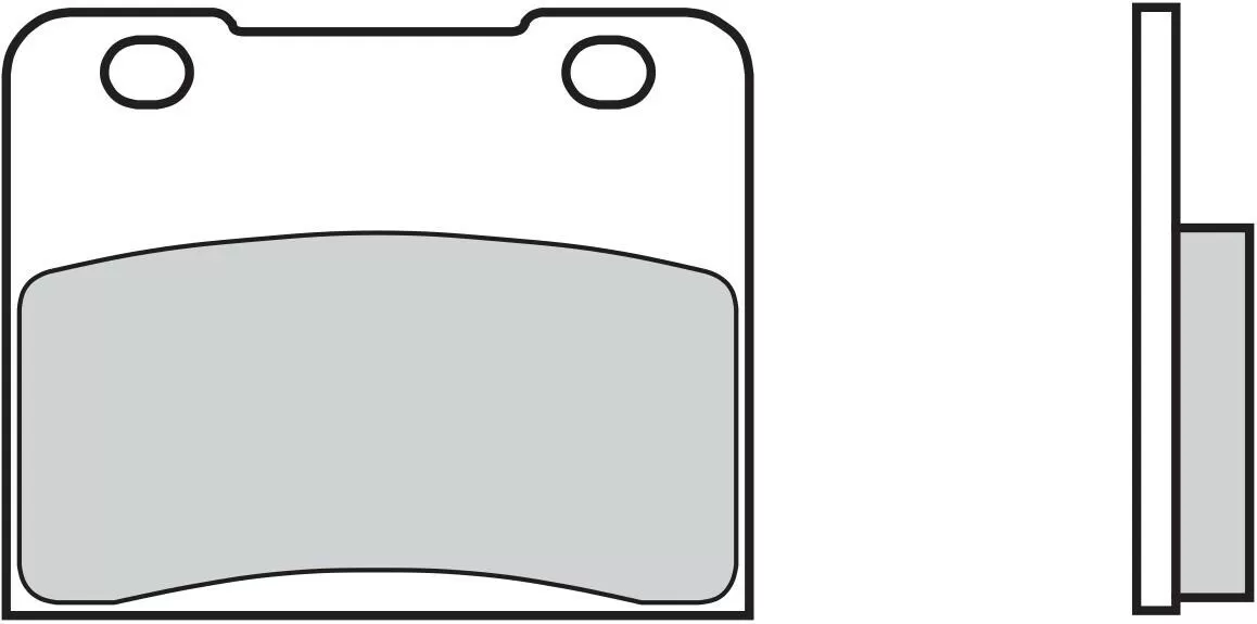 Brembo 07SU0707 Brake Pads Organic Genuine Street 