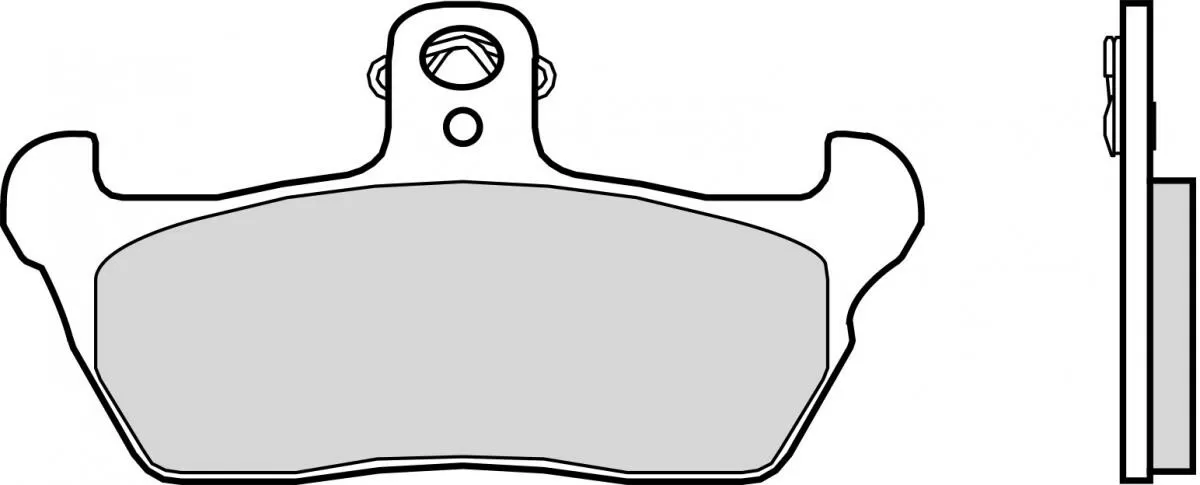 Brembo 07BB1606 Brake Pads Organic Genuine Street 