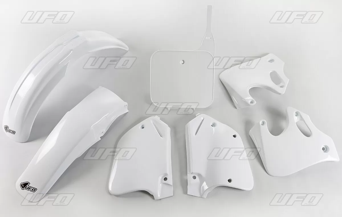 UFO Plastic Kit White Honda CR125 93-94 / CR250 92-94