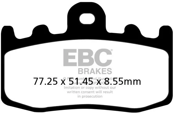 EBC HH Sintered Sportbike Brake Pads FA335HH