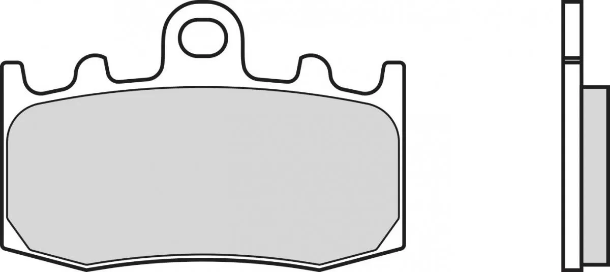Brembo 07BB26LA Brake Pads Sinter Street 