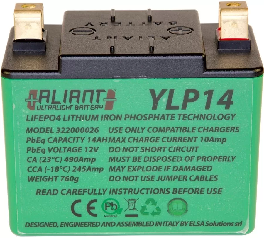 Aliant Battery YPL14 Lithium