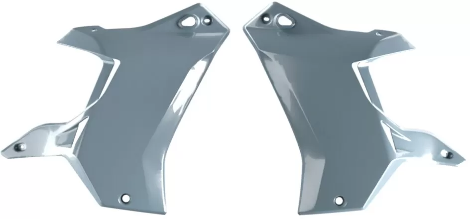 Rtech Radiator Scoop Set Yamaha T7 Tenere 700 Light Grey