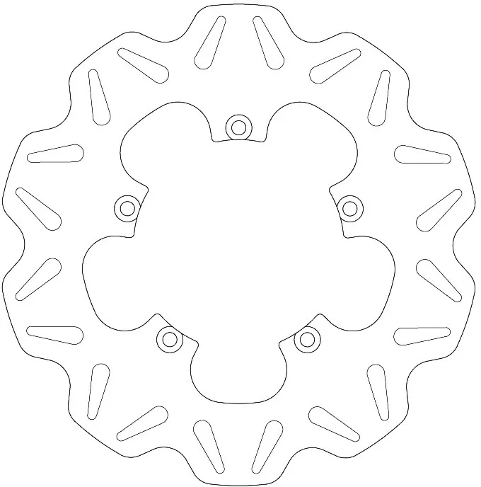 EBC Scooter Brake Disc VR9151