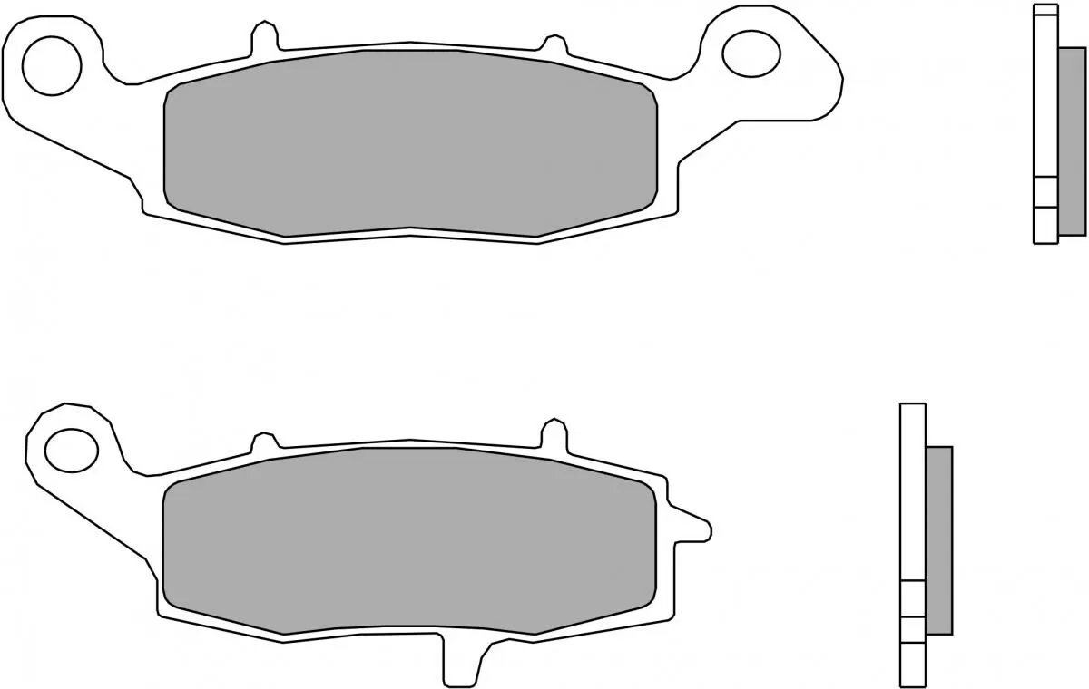 Brembo 07KA19SA Brake Pads Sinter Street 