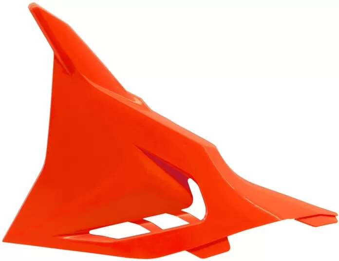 Rtech Vented Left Air Box Panel Neon Orange SX 125-250-300 2023