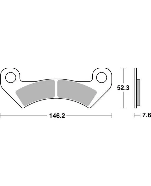 912RSI BRAKE PADS SINTER RACING