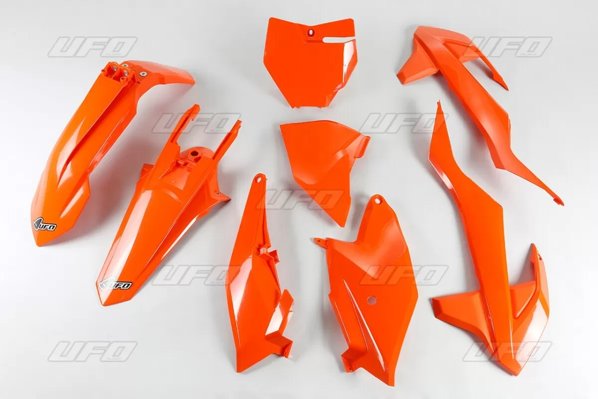 UFO Plastic Kit Orange KTM SX85 18-23