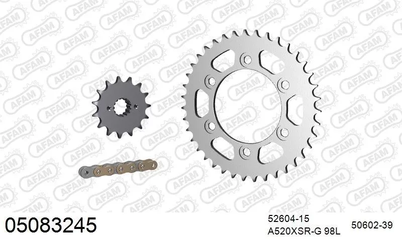 AFAM Chainset - Steel