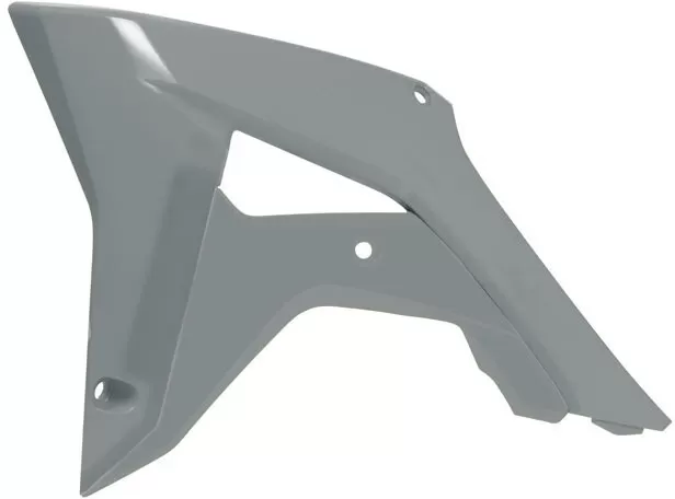 Rtech Radiator Scoops Honda CRF Quantum Grey