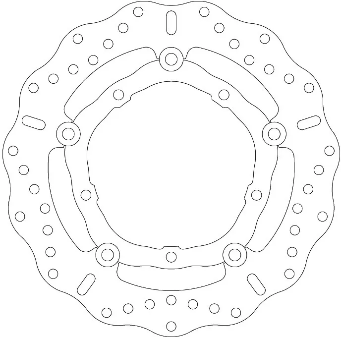 EBC Floating Wave Brake Disc MD2127XC