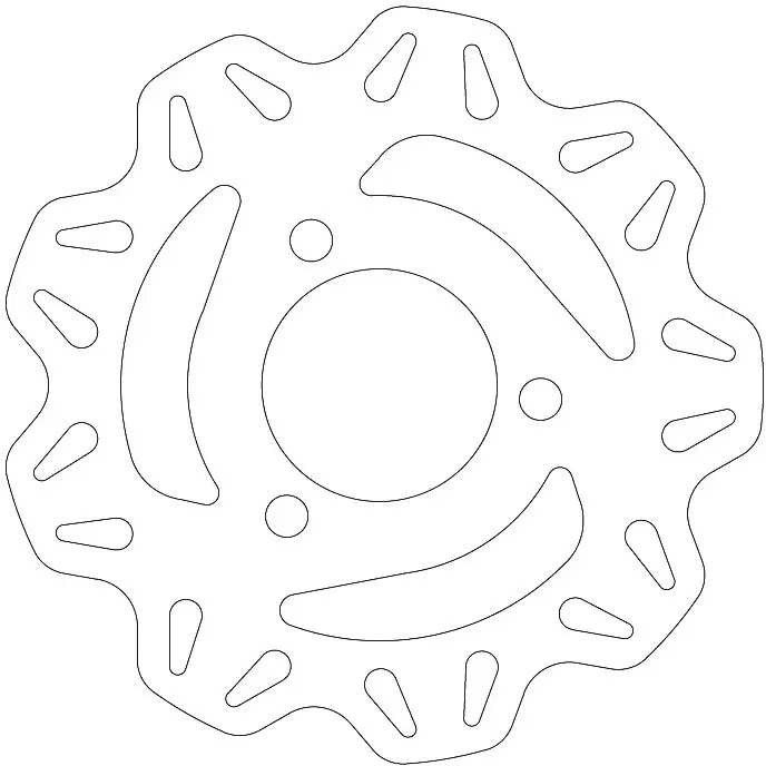 EBC VR Scooter Brake Disc VR931