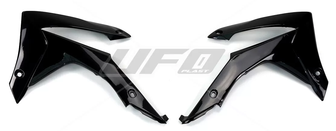 UFO Radiator Covers Black CRF250/CRF450R