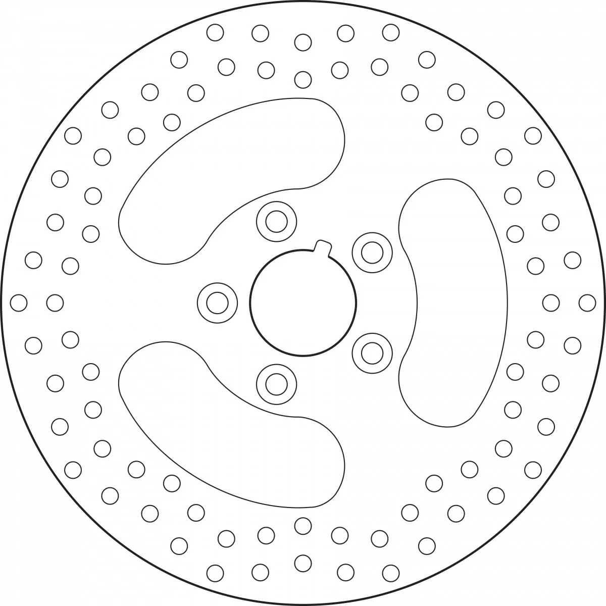 Brembo Brake Disc 68B407E0