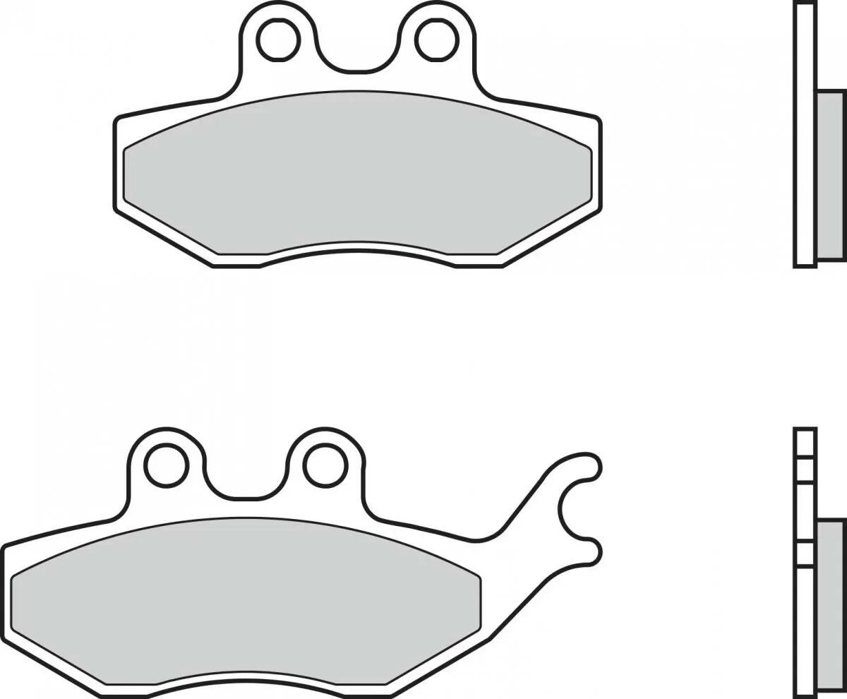 Brembo 07054CC Brake Pads Organic Scooter 