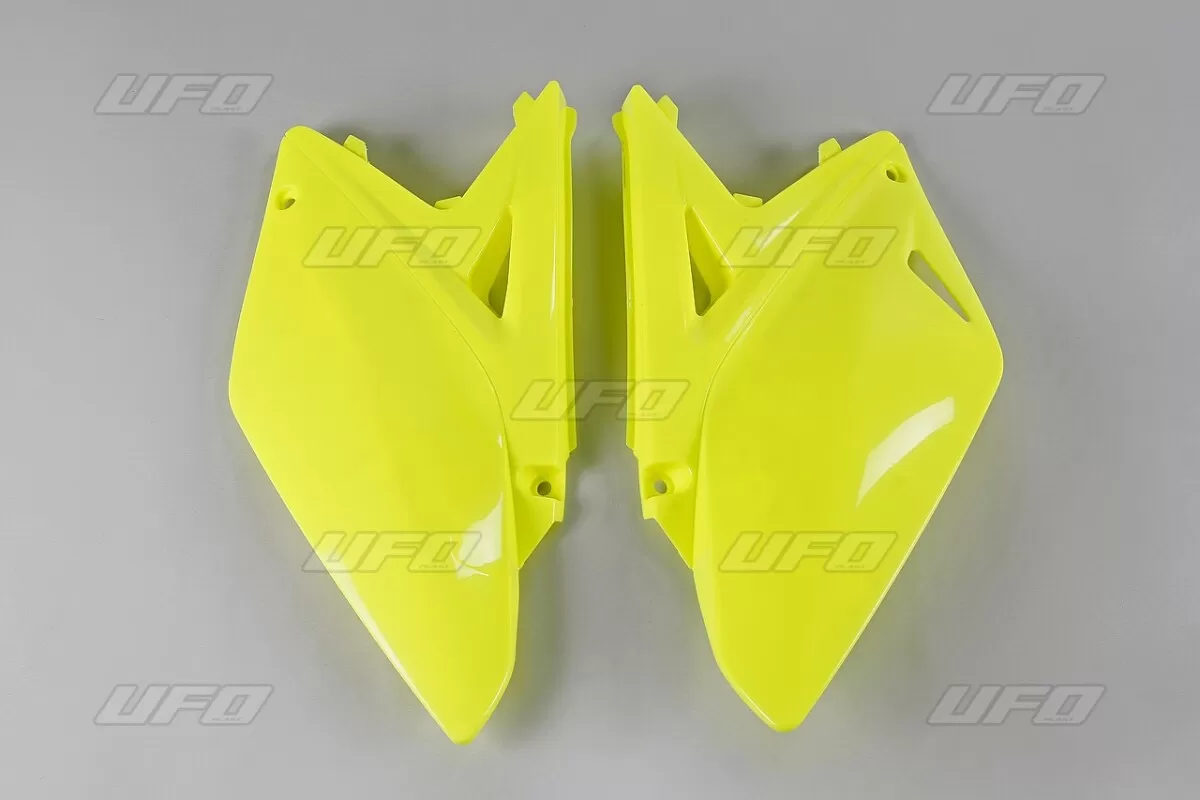 UFO Side Panels Suzuki RMZ250 Neon Yellow