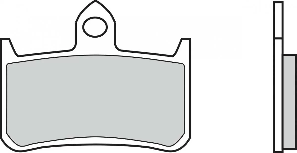 Brembo 07HO28RC Brake Pads Organic Racing Road Racing 