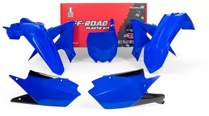 Rtech Plastic Kit 5-piece Yamaha Blue for YZF250/YZF450
